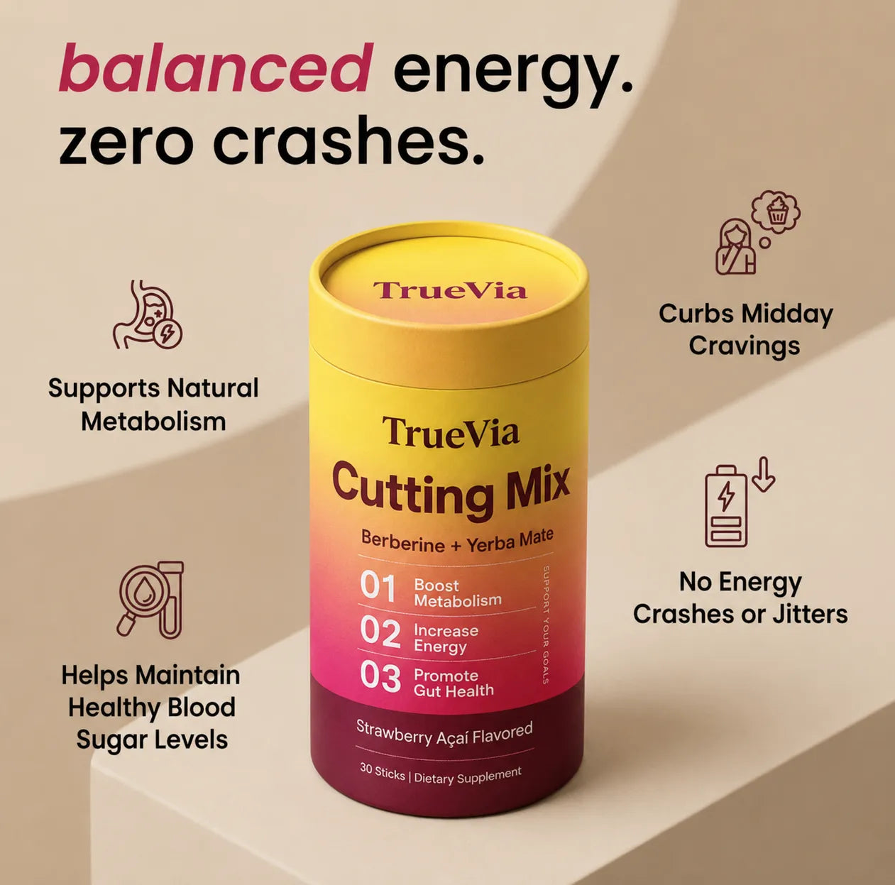 Glassline Cutting Drink Mix