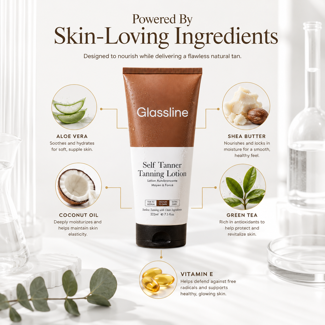 Glassline Sunless Tanning Lotion